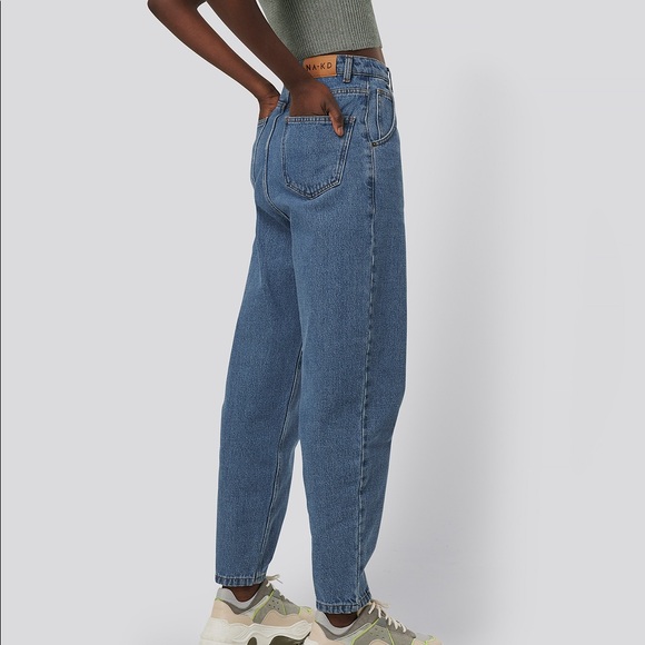 Cropped balloon blue jeans from Nakd - Picture 1 of 3